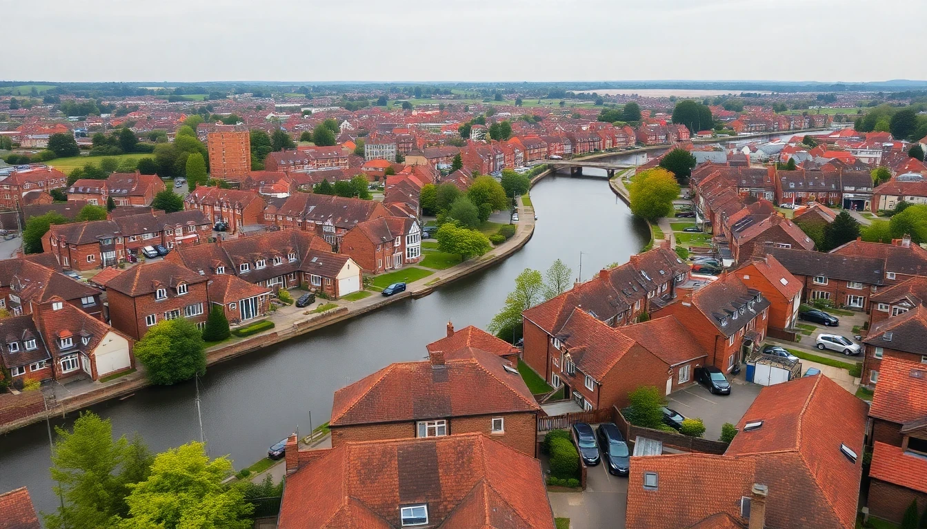 Drainage coverage across Burton upon Trent and Staffordshire