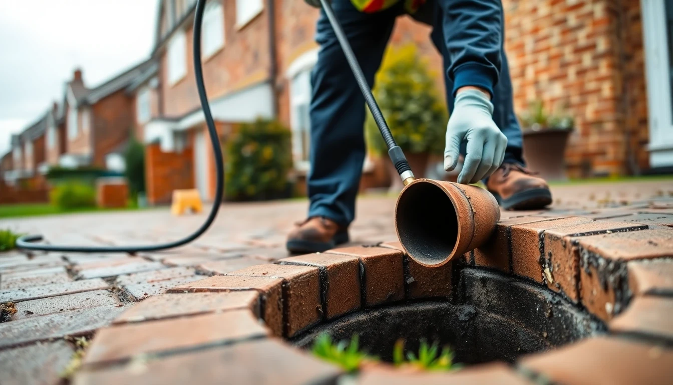 Drain Unblocking in Tamworth, Staffordshire