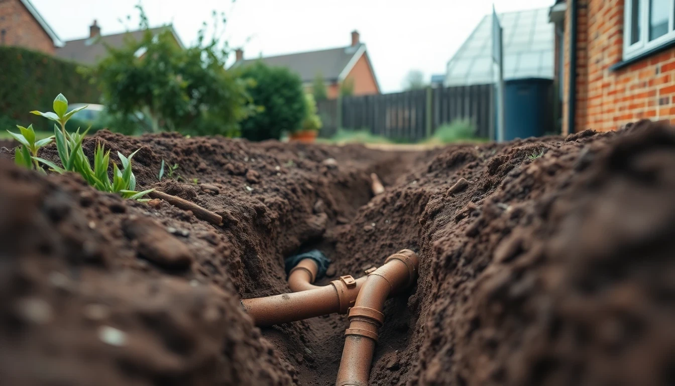 Drain Repairs in Uttoxeter, Staffordshire