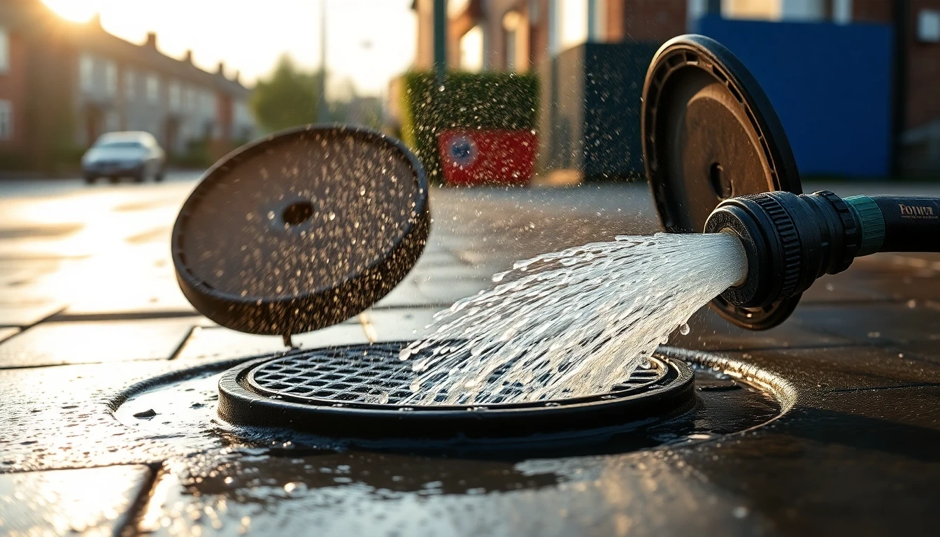 Drain Jetting in Burton upon Trent, Staffordshire